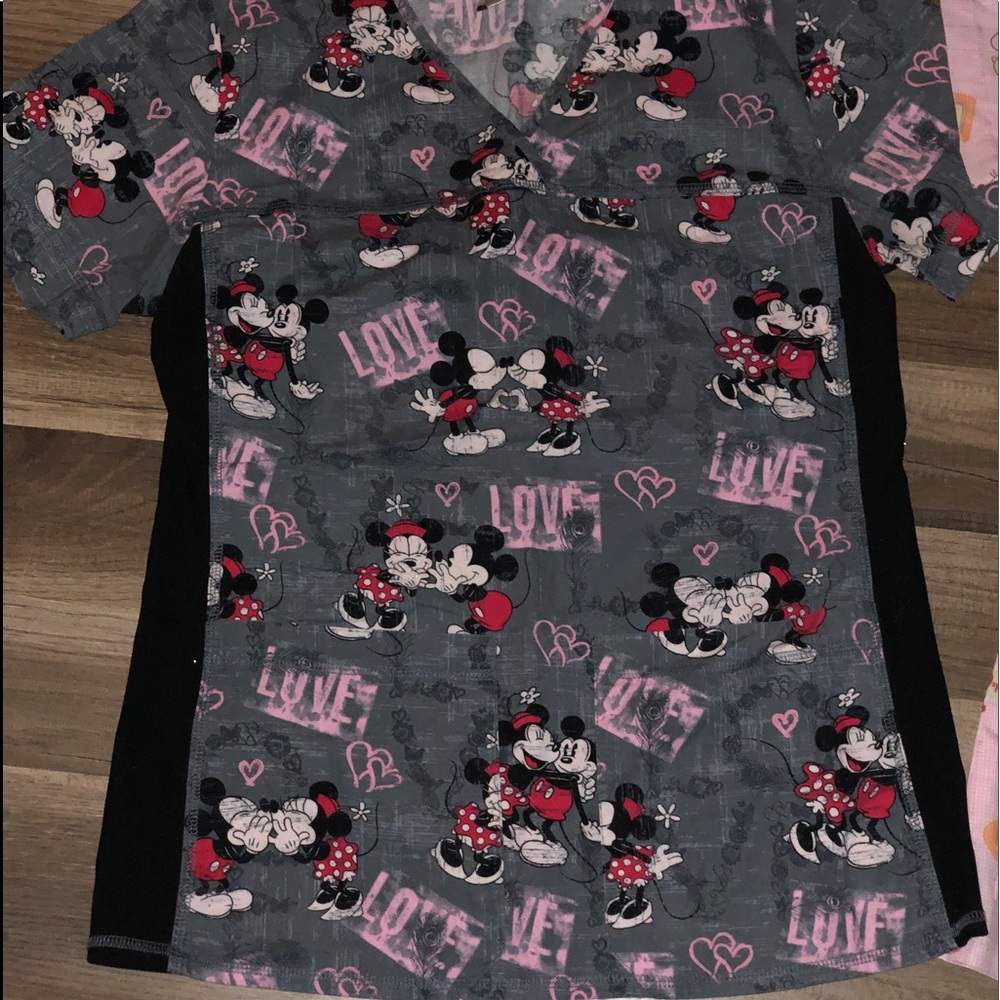 Mikey mouse Disney Scrub top